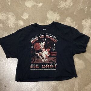 Black Graphic T-Shirt